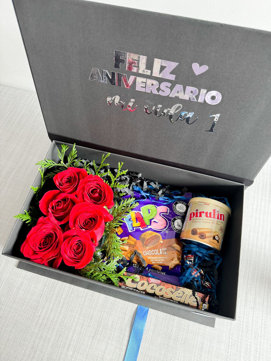 Caja Sorpresa con Globito personalizado y chocolates – LaOldan