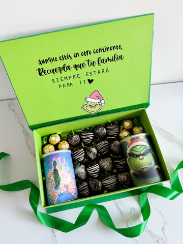 Caja de navidad Grinch