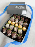 Caja Personalizada Fresas con Chocolate y bombones