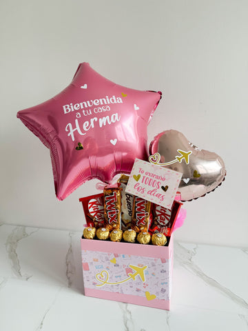 Arreglo Globos con Chocolates