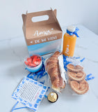Caja desayuno sorpresa con globos