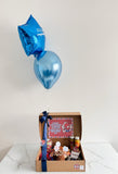 Caja Desayuno Merienda Sorpresa con Globos de helio