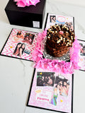 Caja Explosiva con Mini Tarta