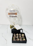 Caja Fresas con Chocolate