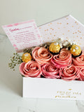 Caja de Rosas con bombones LaOldan