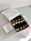 Caja Personalizada Fresas con Chocolate y bombones