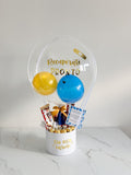 Globo Aerostático con bombones y chocolates