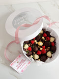 Box de fresas con chocolate