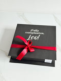 Caja Sorpresa Flork chocolates venezolanos con rosa