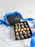 Caja Personalizada Fresas con Chocolate y bombones