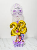 Arreglo Globos con Chocolates