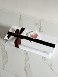 Caja cofre de fresas con chocolate