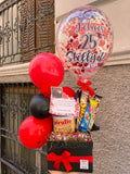 Arreglo Globo con Chocolates Venezolanos