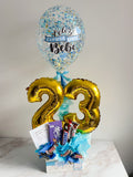 Arreglo Globos con Chocolates