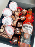 Caja Brownie y Cerveza