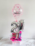 Arreglo Globos con Chocolates