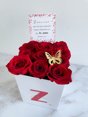 Box 12 Rosas Personalizada
