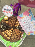 Pizza de Brownie con Globos