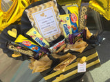Arreglo Globos con Chocolates Venezolanos